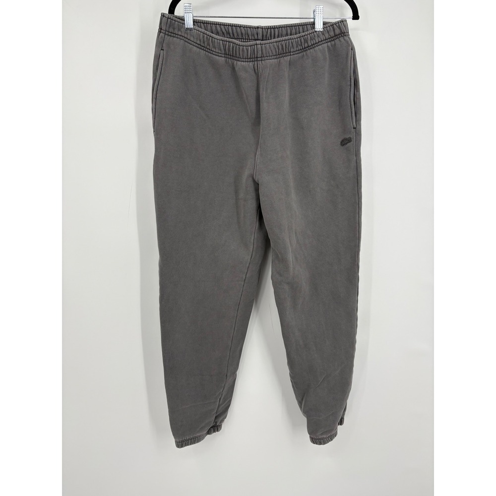 Lacoste Unisex Relaxed Fit Jogger Sweatpants Charcoal Grey Size M
